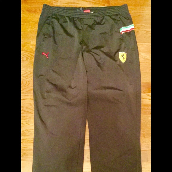 puma ferrari shorts brown